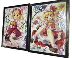 未使用　東方Project イラストPOP 色紙 イラストカード フランドール