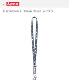 2025年最新】Supreme b.b. Simon Denim Lanyardの人気アイテム