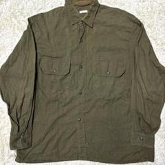 COMOLI | リネンC.P.Oシャツ（navy）- BARD