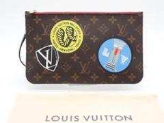 LOUIS VUITTON ネヴァーフルMM ワールドツアー ポーチ Sランク