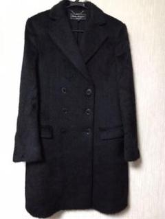 Salvatore Ferragamo ブラックファーコート 42 Salvatore Ferragamo ブラックファーコート 42