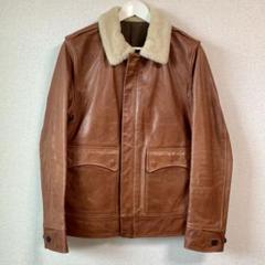 RICO リコ　ゴート　ムートン　レザージャケット　SIZE:Lのサムネイル