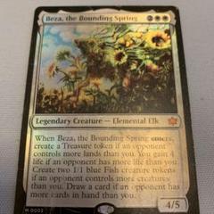 MTG 跳ねる春、ベーザ ボーダーレスfoil 日本語版 2枚 Foil】(287)□ボーダーレス□《跳ねる春、ベーザ/Beza, the