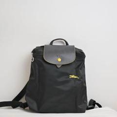 LONGCHAMP ロンシャン 折り畳みミニリュック　ダークグレーのサムネイル