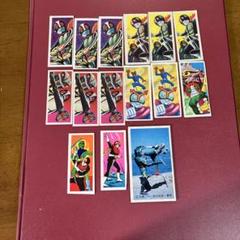 仮面ライダー　メンコ　ブロマイド　昭和レトロ　希少品　まとめ売り33枚 Yahoo!オークション -「仮面ライダー めんこ」の落札相場・落札価格