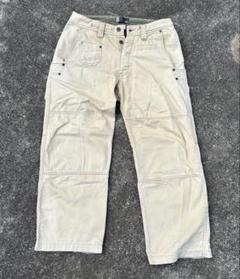 55DSL ワークパンツ ベージュ 古着 USA