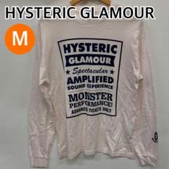 HYSTERIC GLAMOR トップス 長袖 ピンク 日本製 M【CT998】 HYSTERIC GLAMOR トップス 長袖 ピンク 日本製 M【CT998