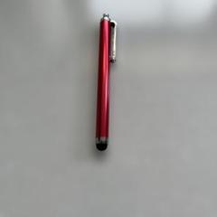 赤いアルミニウムタッチペン
