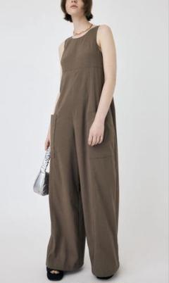 サロペット・オーバーオール・オールインワン MOUSSY LOOSE ALL IN ONE MOUSSY | FRONT ZIP FIT サロペット (オールインワン ) |SHEL