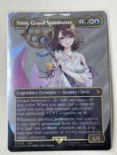 MTG 大召喚士、ユウナ サージホイル サージ・Foil】(216)□ボーダーレス□《大召喚士、ユウナ/Yuna