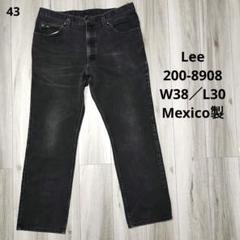 希少 Lee 200-8908 Leeデニム 左綾 ヒゲ 縦落ち ブラックデニム 希少 Lee 200-8908 Leeデニム 左綾 ヒゲ 縦落ち ブラックデニム
