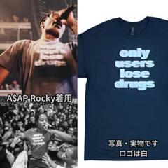 M 黒 新品 A$AP ROCKY エイサップ・ロッキー Rihannaのサムネイル