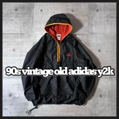 90s old adidas halfzip wind breaker y2k
