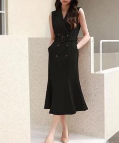 ジャケット・アウター herlipto Sleeveless Twill Trench Dress 2025年最新】sleeveless twill trench dressの人気アイテム