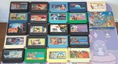 ファミコンカセットまとめ売り　22本セット動作確認済み