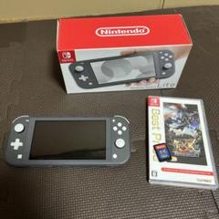 Nintendo Switch Lite グレー モンスターハンター付き - メルカリ
