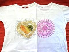 お値下げしました♡ビーズ装飾 濃紺 半袖Tシャツ フリルデザイン 1_3d17980505be37ea0ae6be2193d1