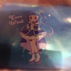 キミとアイドルプリキュア　キュアウインク　スクエアポーチ　描き下ろし　限定品