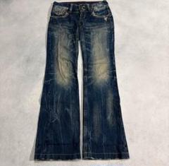 Levi'sリメイクダメージフレア極太デニムパンツ グランジ　archive 2025年最新】グランジ デニムの人気アイテム - メルカリ