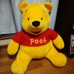 希少特大【プーさん3点セット】巨大 ビッグ ぬいぐるみ はちみつ 全長150cm
