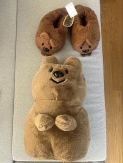 クオッカちゃん　特大ぬいぐるみ　スリッパ　セット ジャンクフードオペラ　しまむら クオッカちゃん 特大ぬいぐるみ スリッパ セット ジャンクフード