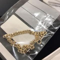お値下げしました。UNOAERRE 18K リバーシブルチェーンブレスレット