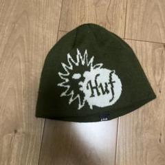 HUF オリーブグリーン ニット帽のサムネイル
