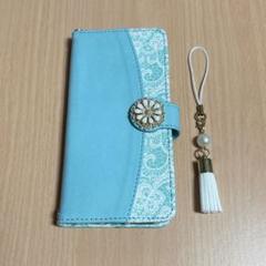 iPhone6S iPhone6 スマホケース ブルー かわいい