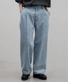 TUCK WIDE LOOSE DENIM ワイドデニム