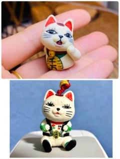 ダンダダン　ターボババア　招き猫　根付　ストラップ　根付2個セット ダンダダン ターボババア 招き猫 根付 ストラップ 根付2個セット