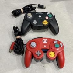 ゲームキューブコントローラー　クラブニンテンドーとHORIコントローラー