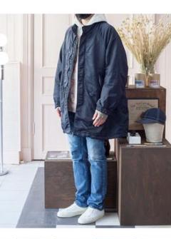 未使用visvim SIX-FIVE FISHTAIL PARKA (navy)