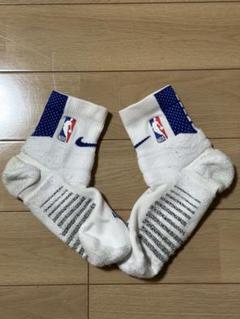 バーガンディホワイトPower Crewソックス NBA選手支給品Lサイズ バーガンディホワイトPower Crewソックス NBA選手支給品Lサイズ
