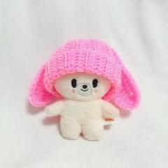 skzoo スキズ 10cm フォクシ二ー 耳付きニット帽