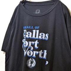 ダラスフォートワース ロゴ Tシャツ ブラック 黒 古着