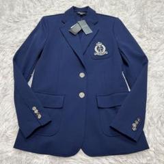 【RALPH LAUREN】ラルフローレン 紺ブレ パイピング 銀ボタン 3B 新品 POLO RALPH LAUREN ブレザー 銀ボタン 紺ブレ イタリア製