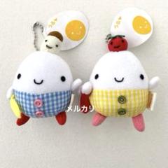 シナダ うふ マスコット ぬいぐるみ S たまご SHINADA 2体セット