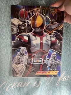 激レア　仮面ライダーファイズ　仮面ライダー555 下敷き