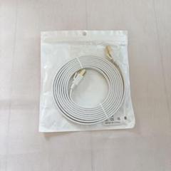 LANケーブル cat8 ホワイト 3m