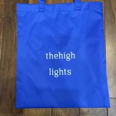 【新品未使用】thehighlights ギフトトート限定ノベルティー ネイビー 新品未使用】thehighlights ギフトトート限定ノベルティー