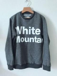 White Mountaineeringロゴスウェットホワイトマウンてニアリング