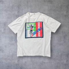 【90s】カナダ製BROOKSシングルステッチヴィンテージホワイト半袖TシャツL