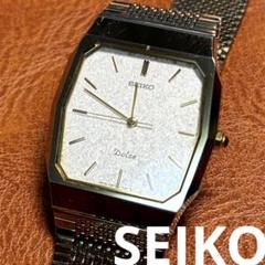 希少　SEIKO　DOLCE 3針　ローマ数字　オニキスリューズ 希少 SEIKO DOLCE 3針 ローマ数字 オニキスリューズ