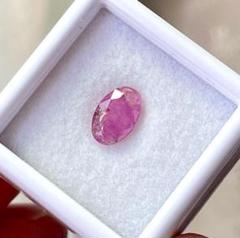1.62ct ピンクサファイア ルース 非加熱 S932 スリランカ産 証明書