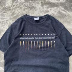 00s ナインインチネイルズ ダウンワードスパイラル tシャツ バンド バンT