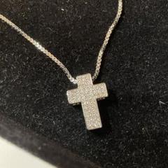 【在庫残りわずが】Iced Out Cross Necklaceのサムネイル