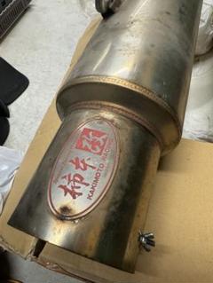 規制前柿本改フルメガN1 たいこ抜き爆音マフラーインプレッサ gda