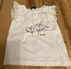美品　BeBe フリル付きノースリーブ　110