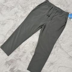 BEAMS HEART ポリトロテーパード イージーパンツ 吸水速乾 グレー M