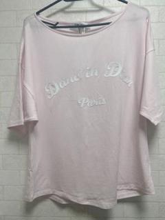 【新品未使用品】Diorディオール⭐︎ロゴTシャツ⭐︎ピンク